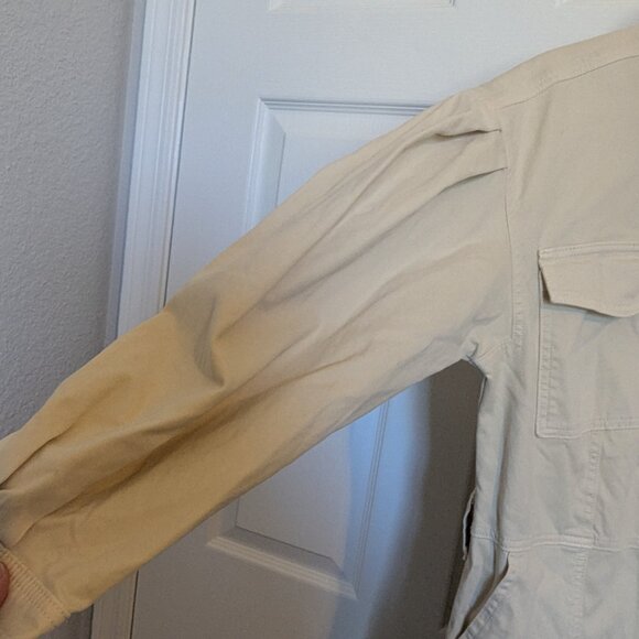 NWT | Banana Republic |  Womens Coverall Beige Andi Moleskin Flightsuit | M - Picture 4 of 14
